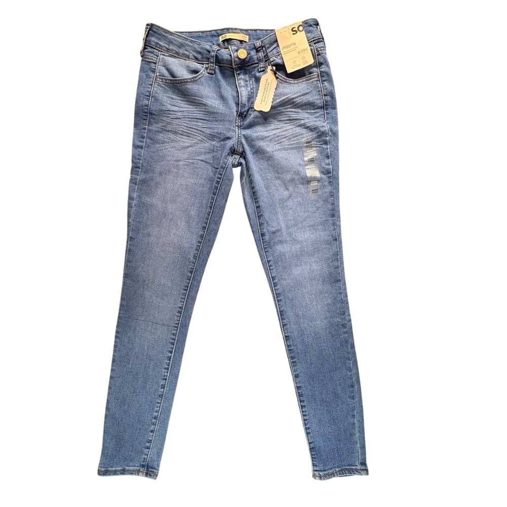 SO Jegging Women Size 9/29W Blue New Skinny Fit Denim Pants Repreve